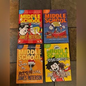 Middle School Adventure Book Set by - Colorful Collection